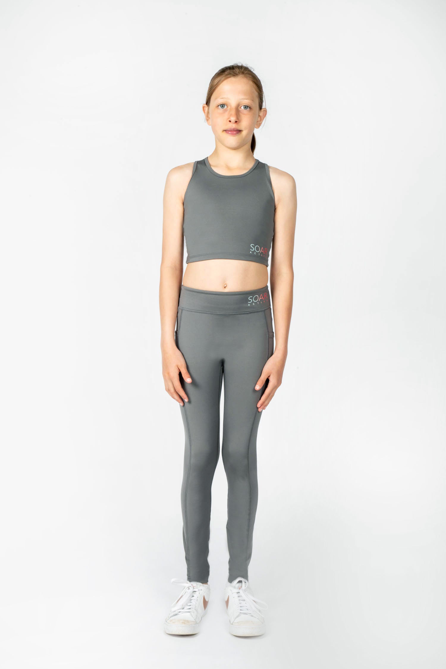 Soar Active Tights XL / Charcoal Rise Full Length Tight