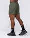 Streamline Training 3" Shorts Dark Khaki - Muscle Nation men's gym shorts, view 4