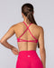 Strike Aura Bralette Cherry Crimson - Muscle Nation women's bralette, view 4