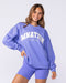 Studio Oversized Pullover - Pale Blueberry