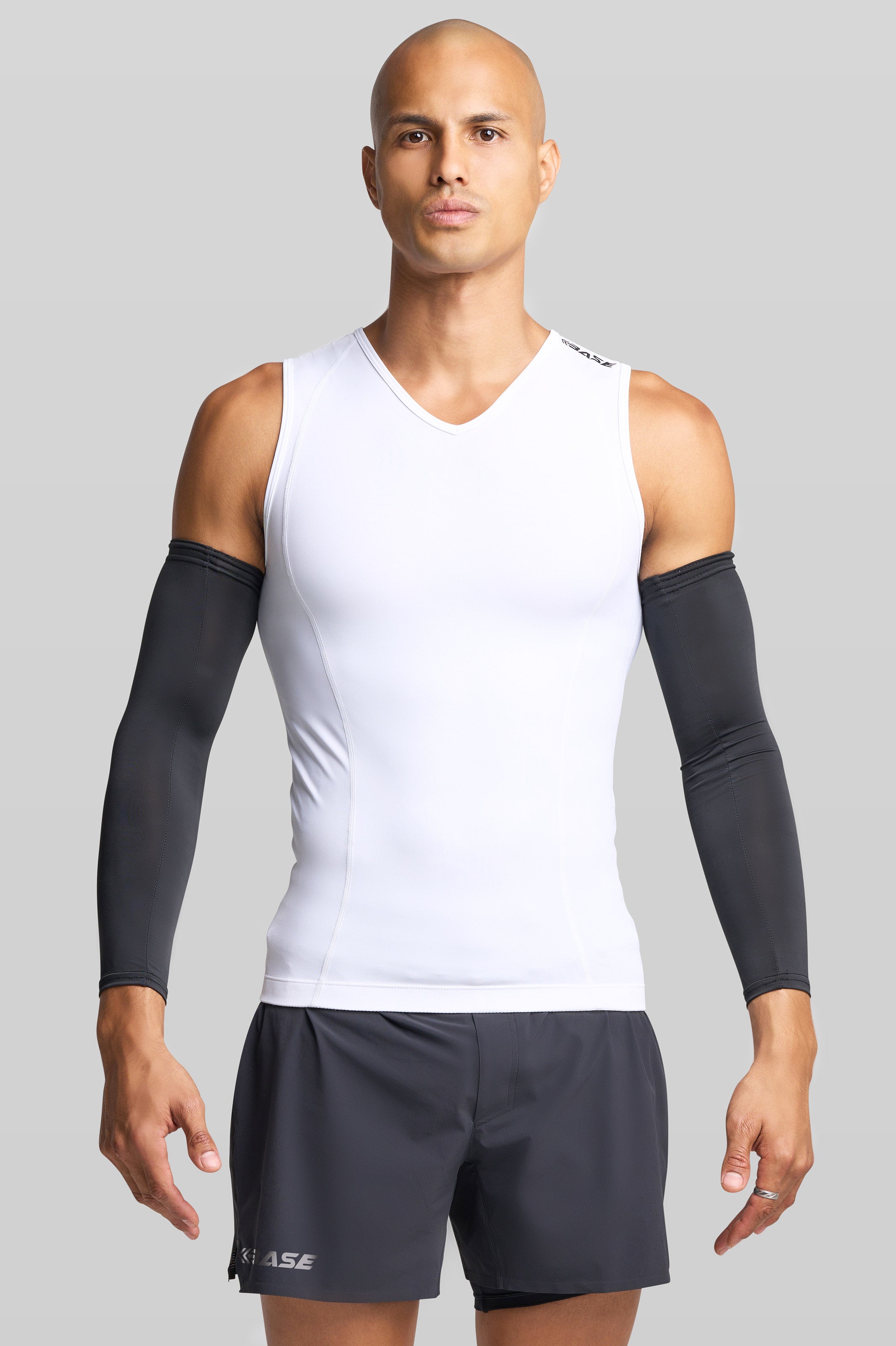 Supplier 1 Arm Guard BASE Compression Arm Sleeve (Pair) - Black
