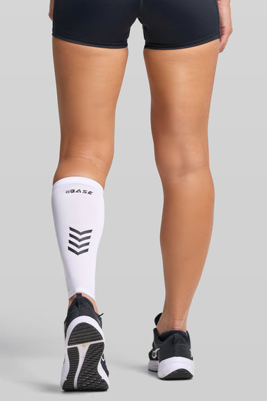 Supplier 1 Arm Guard S BASE Compression Calf Sleeve (Single) - White