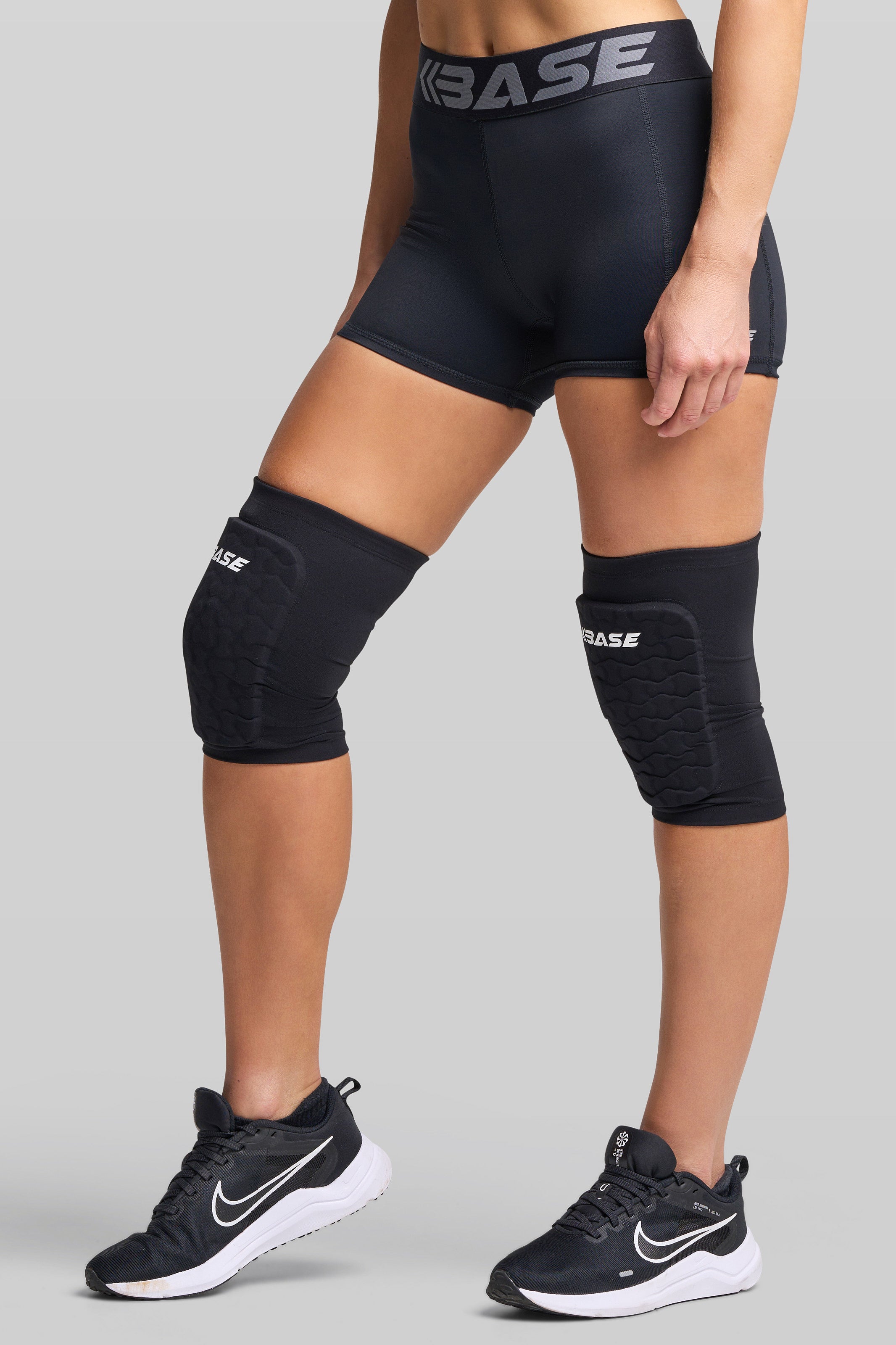 Supplier 1 Knee Guard Court Padded Knee Guard (PAIR) - Black
