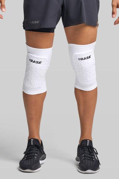 Supplier 1 Knee Guard S Court Padded Knee Guard (PAIR) - White