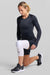 Supplier 1 PADDED ACCESSORIES BASE Curved Padded Knee Guard (Single) - White