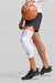 Supplier 1 PADDED ACCESSORIES BASE Square Padded Knee Guard (Single) - White