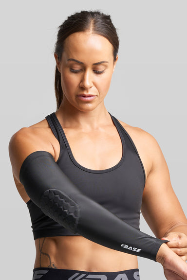 Supplier 1 PADDED ACCESSORIES YOUTH-XXS BASE Padded Arm Guard (Single) - Black