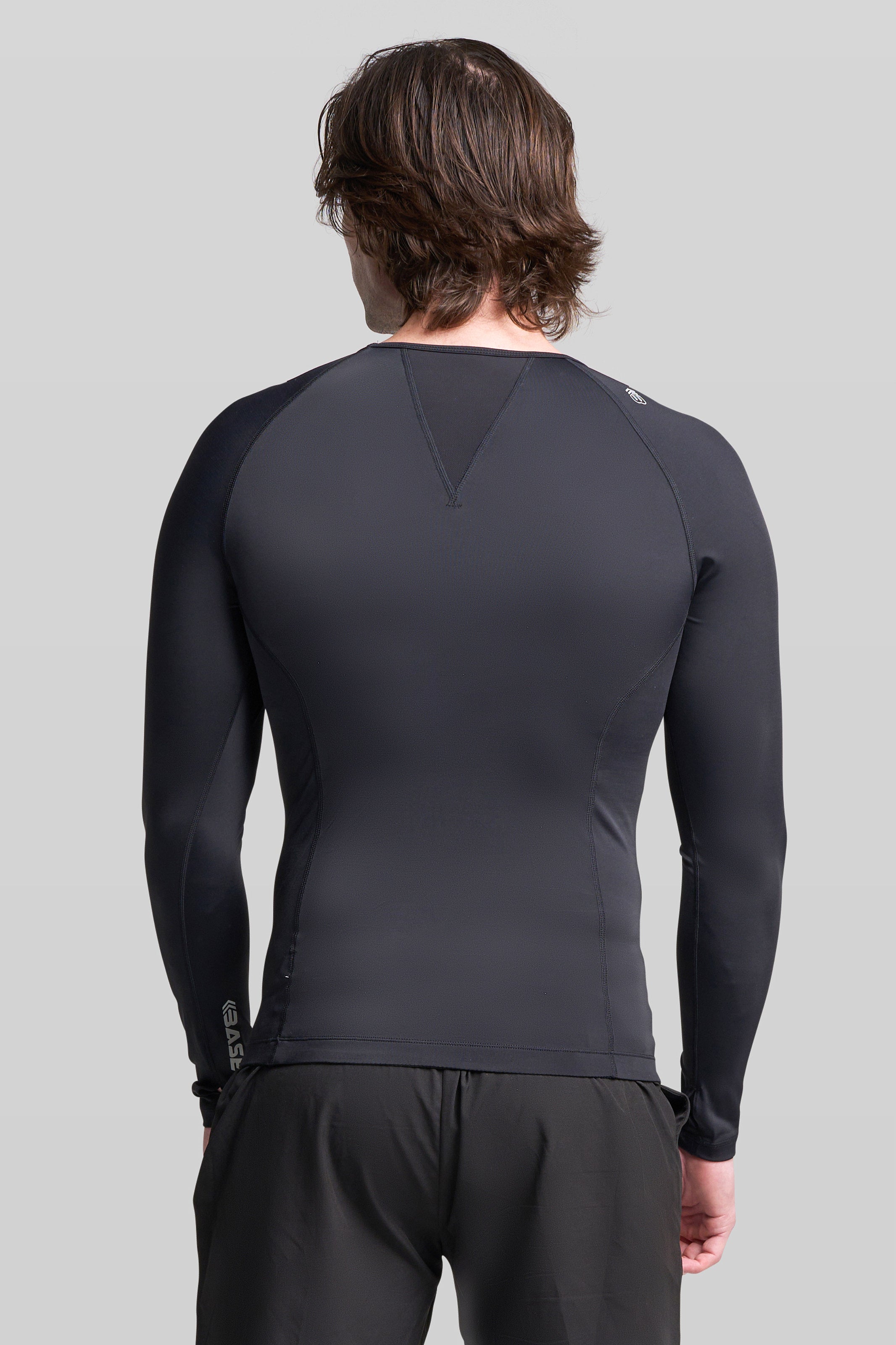 Supplier 1 Tee BASE + NBL Men's Long Sleeve Compression Tee - Black