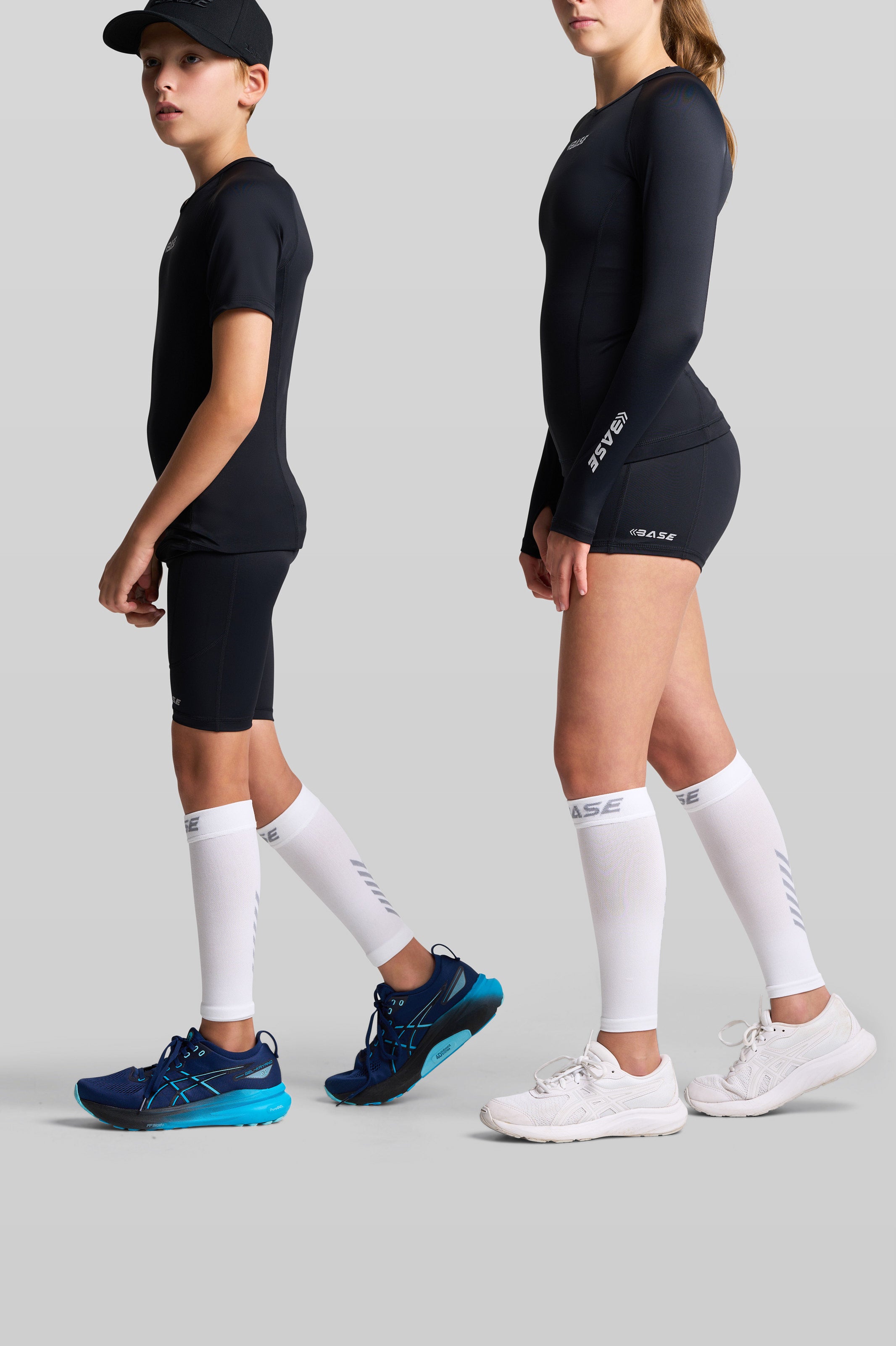 Supplier 2 Calf Sleeves BASE Compression Calf Sleeve (Pair) - White