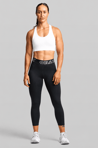 Supplier 4 Sports Bra BASE Women's Cross-Back Sports Bra - White