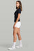Supplier 4 Tee BASE Women's Short Sleeve Compression Tee - Black