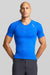 Supplier 4 Tee XS BASE Men's Short Sleeve Compression Tee - Royal