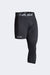 Supplier 4 Tight BASE Men's Adapted 3/4 Tights - Black (Right leg short)