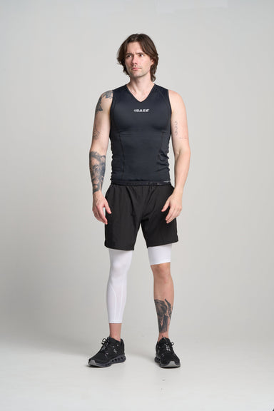 Supplier 4 Tight BASE Men's Adapted 3/4 Tights - White (Left leg short)
