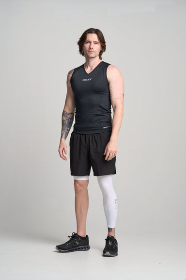 Supplier 4 Tight S BASE Men's Adapted 3/4 Tights - White (Right leg short)