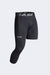 Supplier 4 Tight XS BASE Men's Adapted 3/4 Tights - Black (Left leg short)