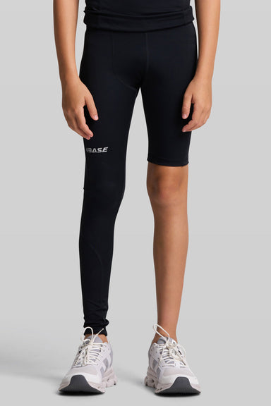 Supplier 4 Tights 10 / Black BASE Boys Adapted Compression Tights (Left Leg Short)