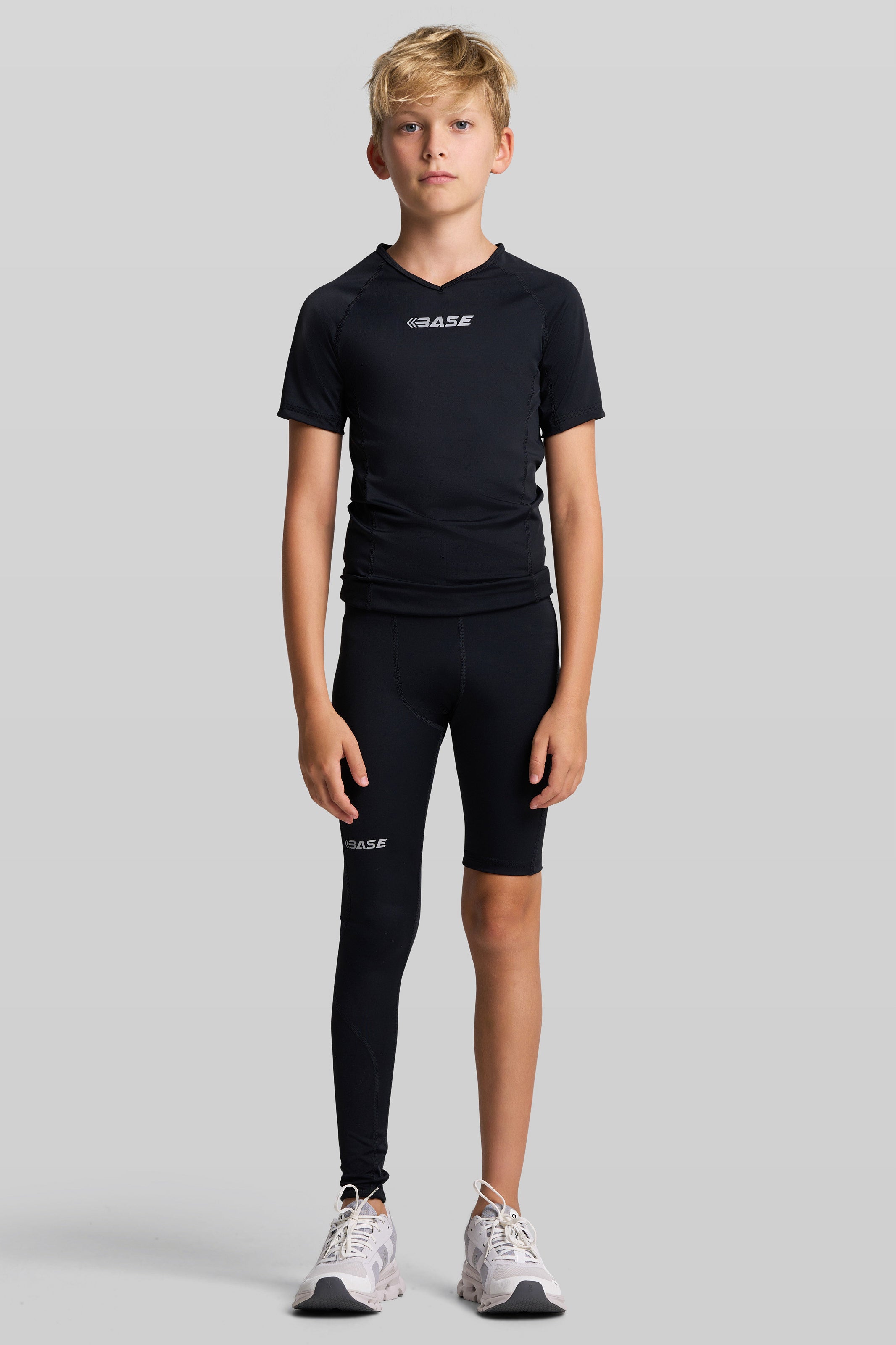 Supplier 4 Tights BASE Boys Adapted Compression Tights (Left Leg Short)