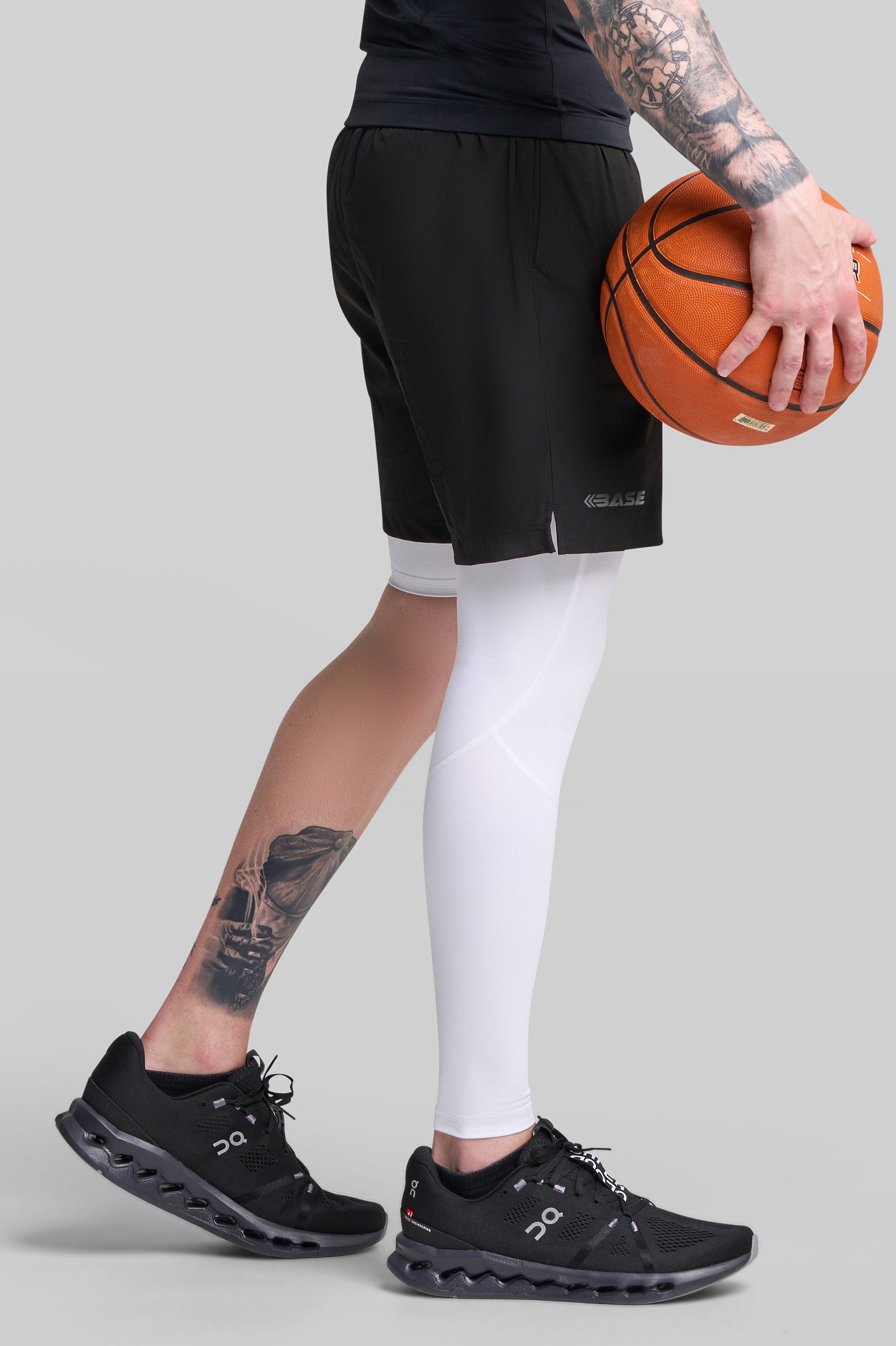 Supplier 4 Tights BASE Men's Adapted Compression Tights (Left leg short)