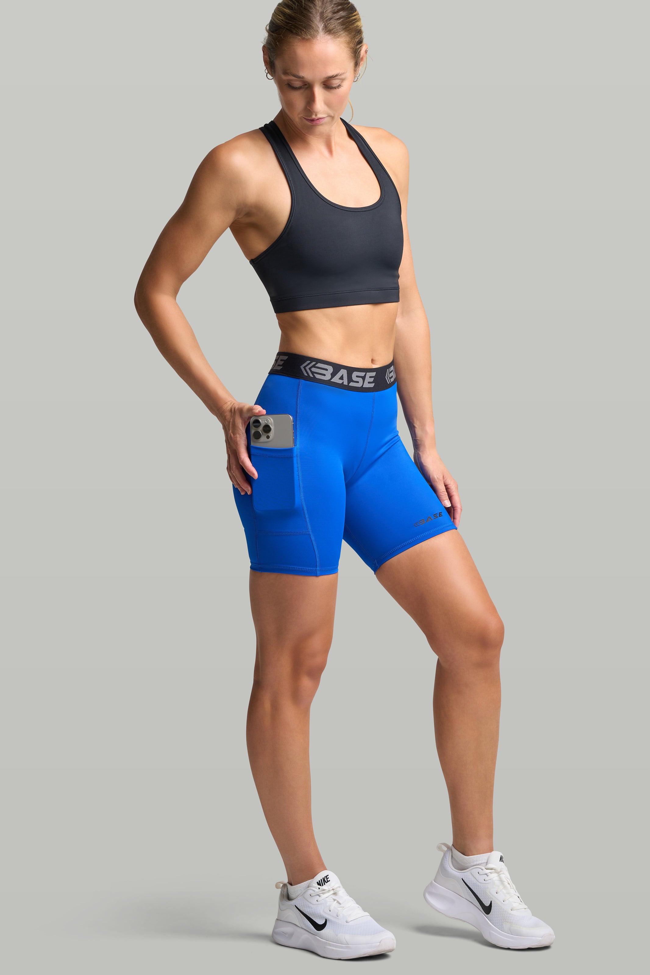 Supplier 4 Women's Compression Shorts BASE Women's Compression Shorts - Royal