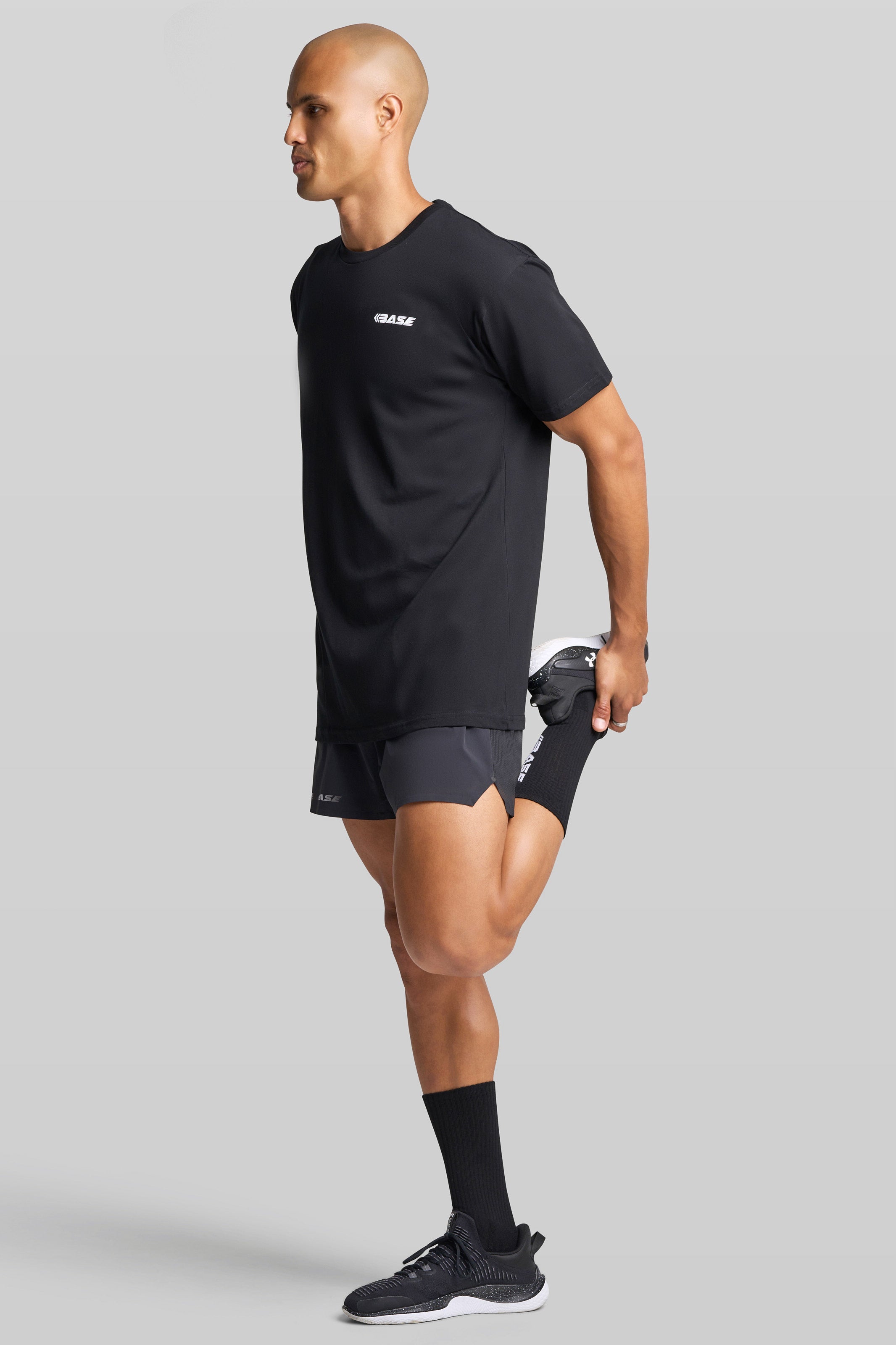 Supplier 6 Socks BASE Unisex Crew Socks - Black