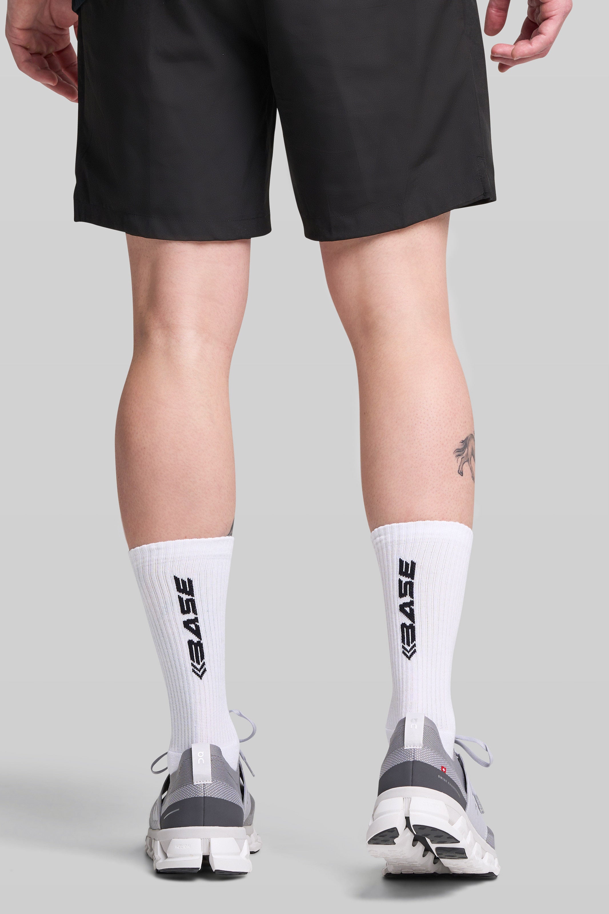 Supplier 6 Socks BASE Unisex Crew Socks - White