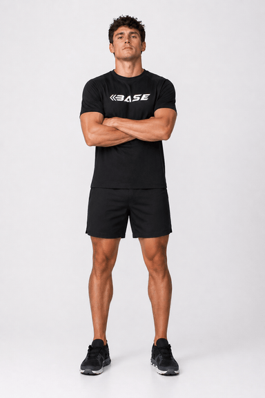 Supplier 6 Tee BASE Mens Logo Tee - Black