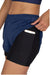vendor-unknown Shorts Shorts 2 in 1 with Pockets