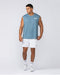 On Repeat Training 5" Shorts White - Muscle Nation men's gym shorts, view 6