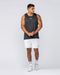 Aero Active Tank Black - Muscle Nation men's muscle tank, view 5