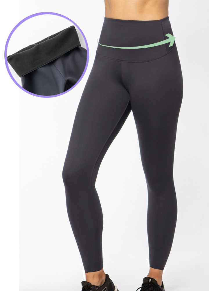 www.lasculpte.com.au Black / 12 Tummy Control Thermal Leggings