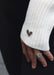 Xahara Activewear Sports Bra ONE SIZE Embrace Me White Rib Knit Bolero