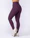 Zero Rise Rib Ankle Length Leggings - Cranberry