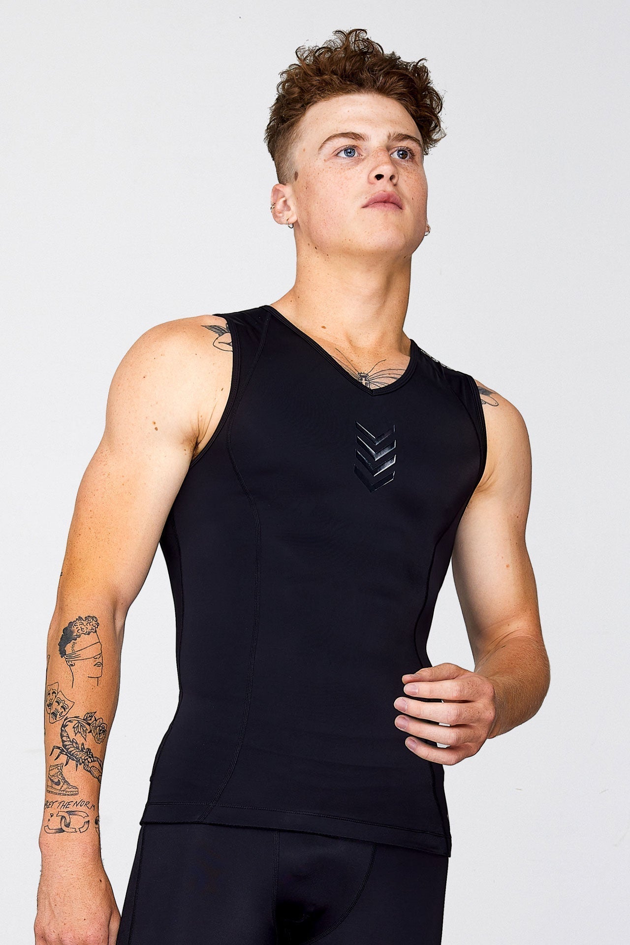 BASE Tank Top S / Black BASE Men's Compression Vest - Black