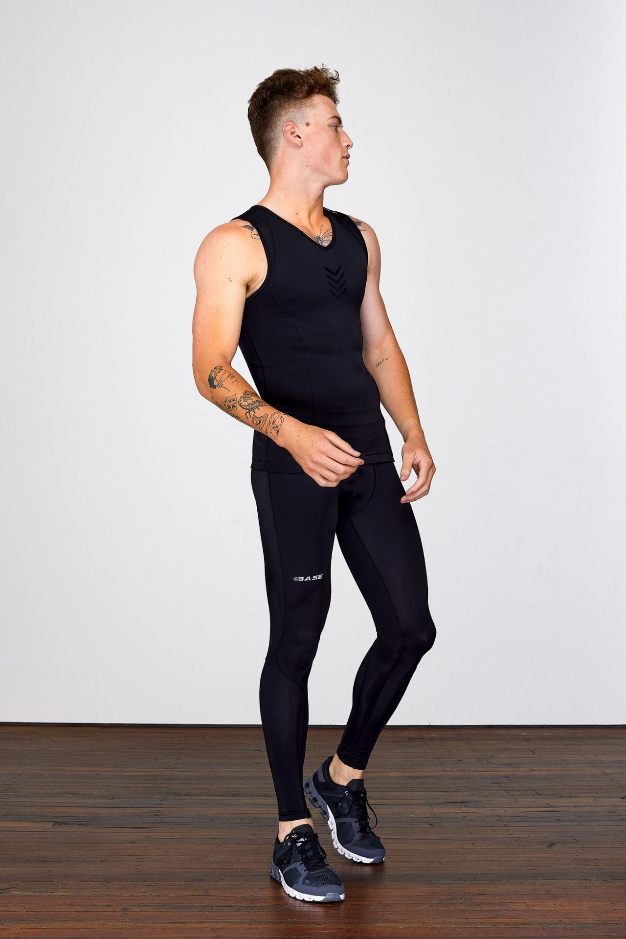 BASE Vest BASE Men's Compression Vest - Black