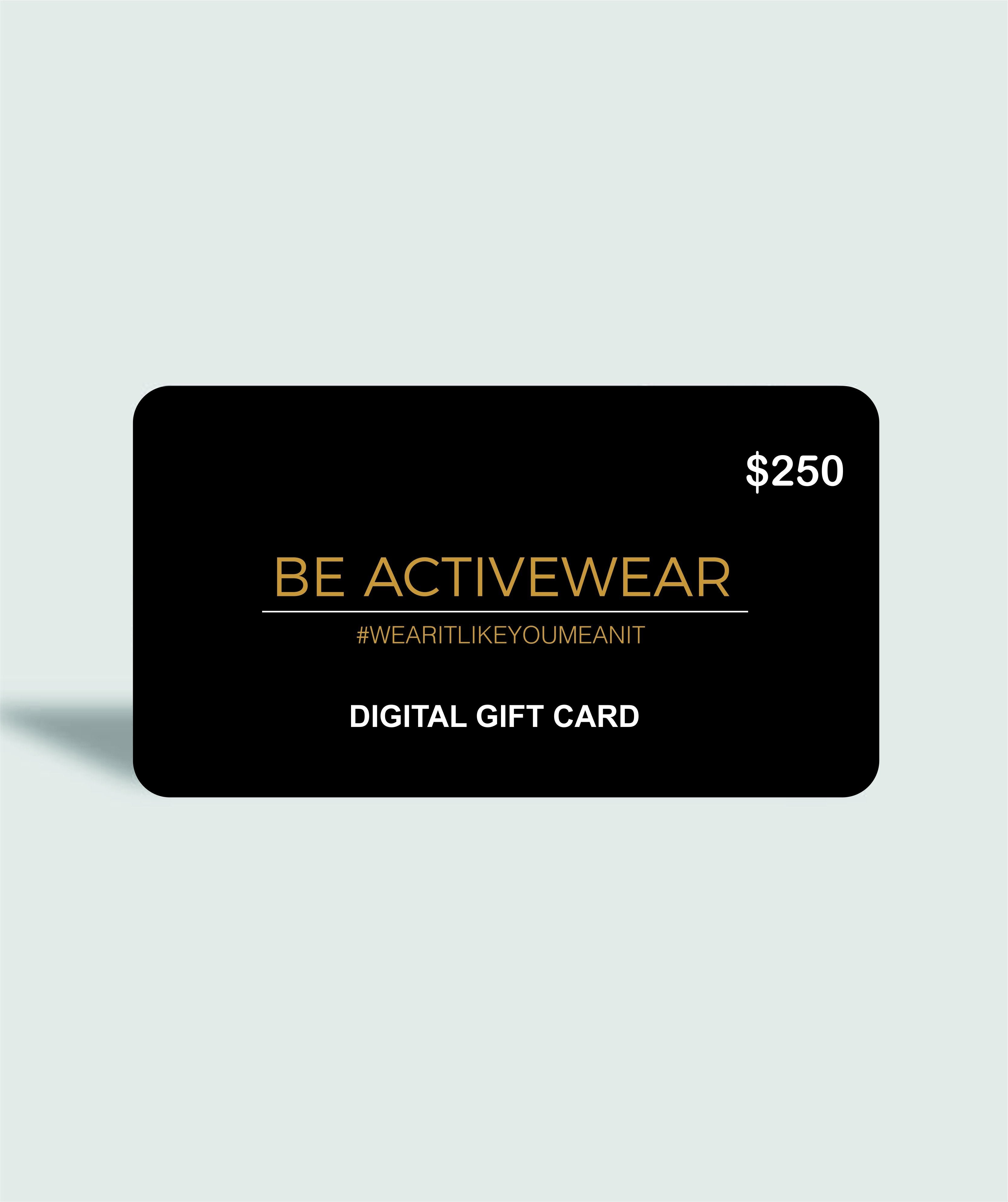 Gift Card - Be Activewear