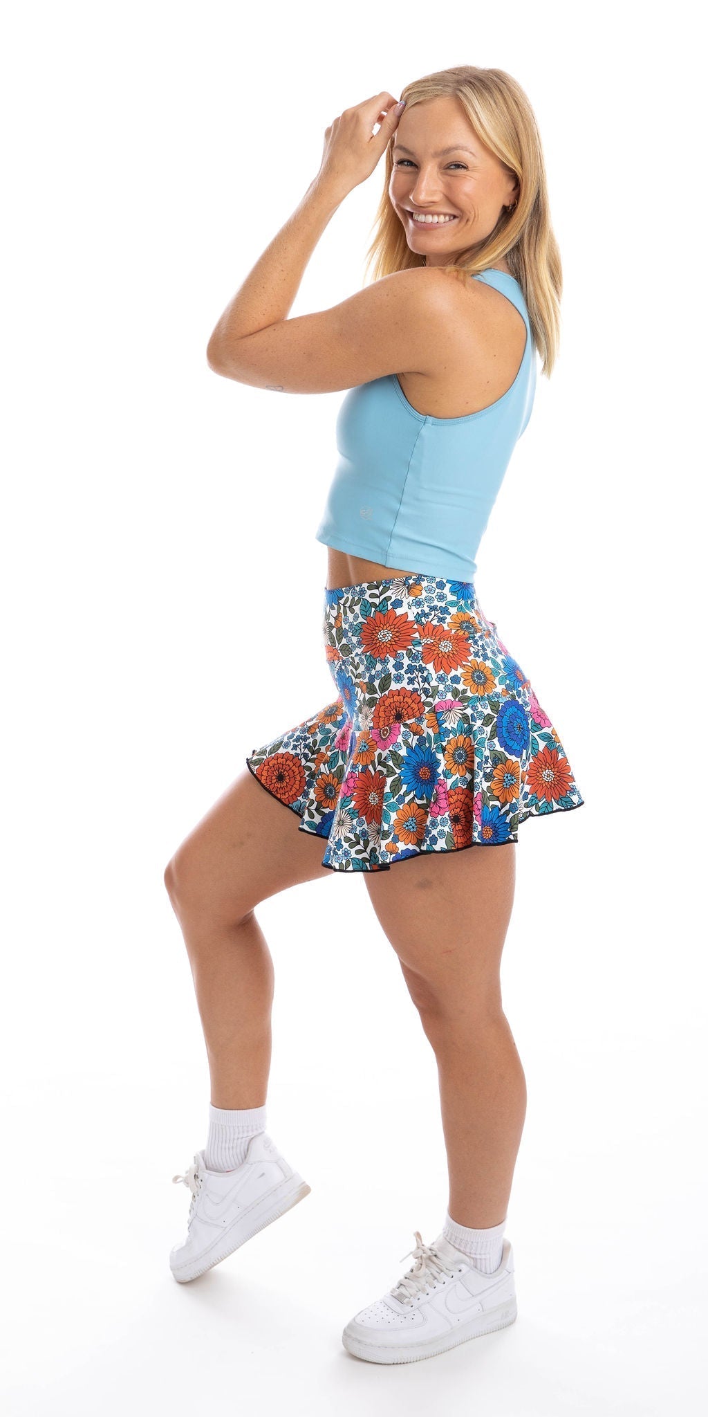 Carra Lee Active bra Powder Blue Eco Crop Top