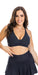 Carra Lee Active crop Top, sports bra Midnight Body Luxe Diamond Back Bra
