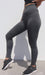 Carra Lee Active Leggings Liquorice Body Luxe Scrunch Bum Leggings