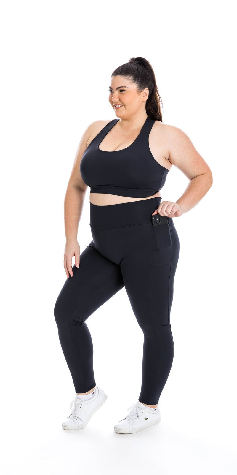Carra Lee Active Leggings Midnight Body Luxe Ultra High Waist Leggings with Pockets