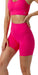 Carra Lee Active Shorts Candy Body Luxe Midi Shorts with Pockets