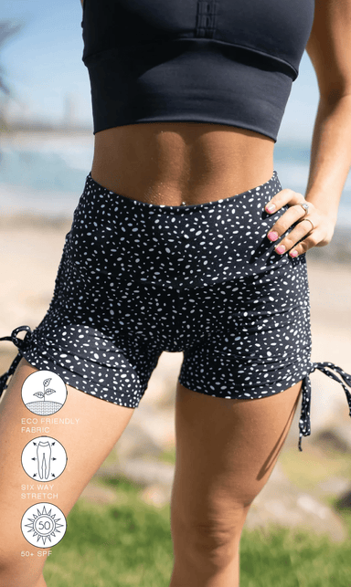 Star Dust Bootie Shorts - Be Activewear