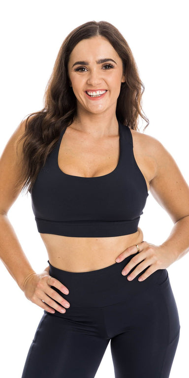 Carra Lee Active Sports Bras Midnight Body Luxe Compact Bra