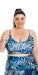 Carra Lee Active Sports Bras Tropical Palm Momentum Bra