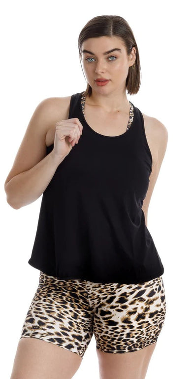 Carra Lee Active Tank Midnight Miami Tank