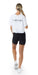 Carra Lee Active Tshirt White CL Active Crop Tee
