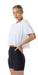 Carra Lee Active Tshirt White CL Active Crop Tee