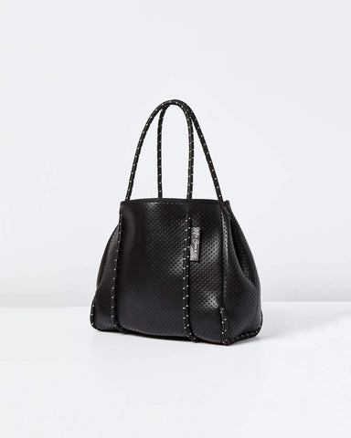 Core Trainer Australia Bags One size / Shiny Black Miz Casa and Co Lila Neoprene Mini Tote Bag Shiny Black