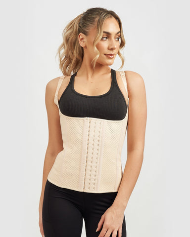 Core Trainer Waist trainer Core Trainer Breathable Vest With Adjustable Straps Neutral