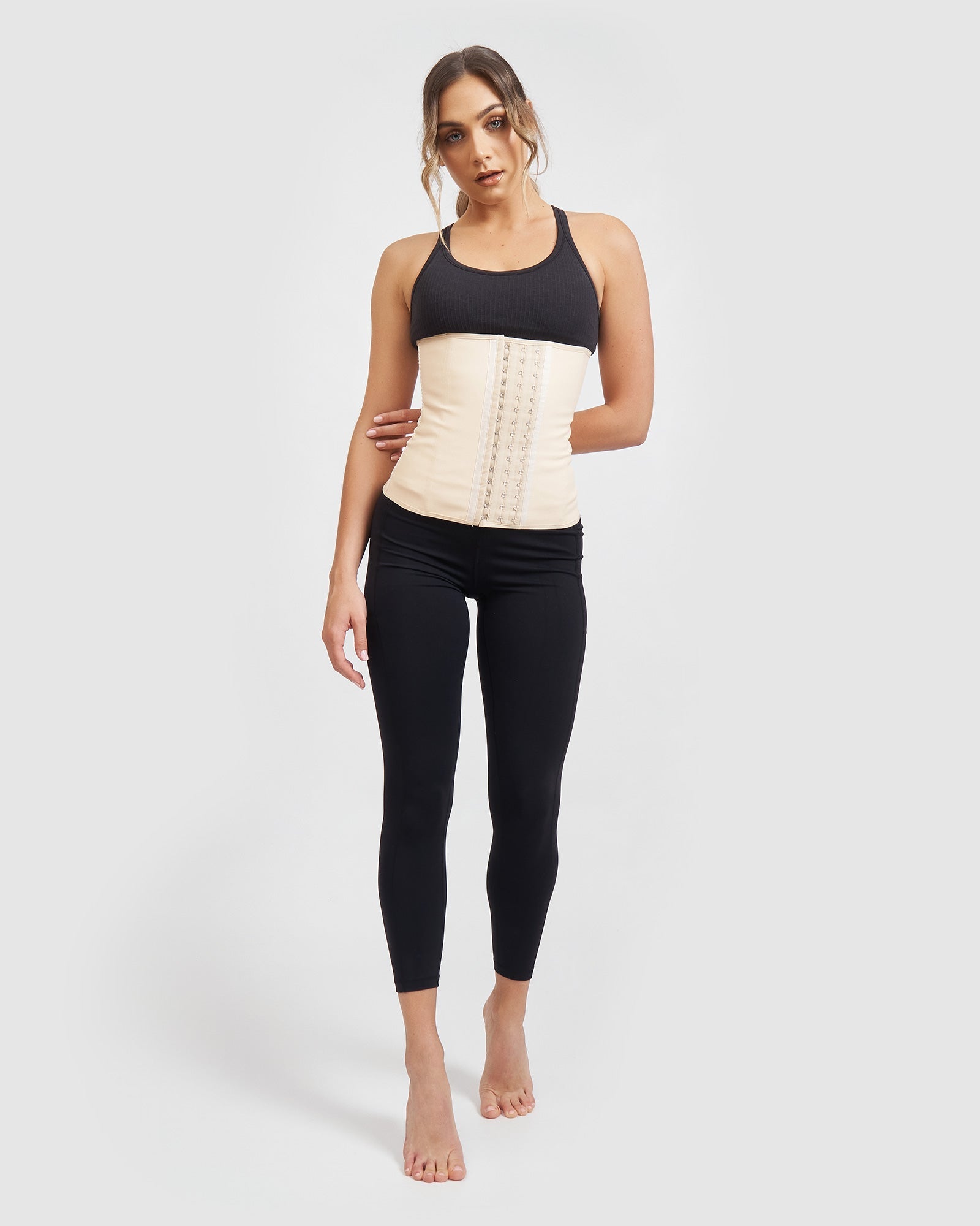 Core Trainer Waist trainer Core Trainer Deluxe Steel Boned Aggressive - Nude